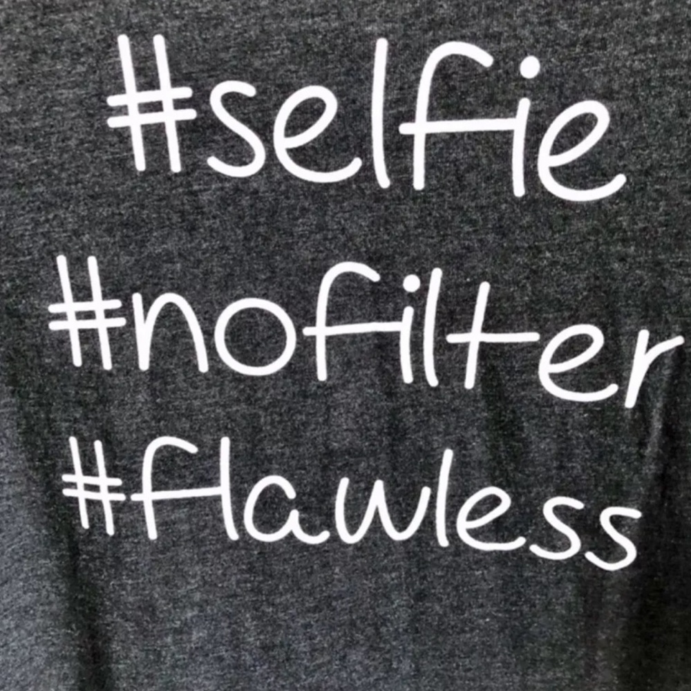 Snooze Button Lightweigth Graphic Selfie Sweatershirt Gray Size Xl View 6